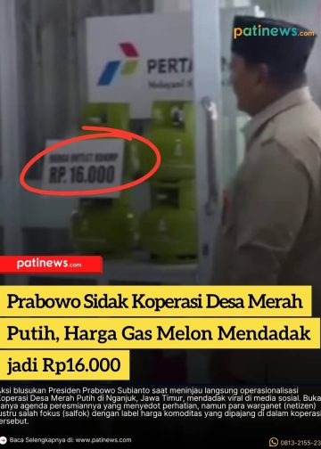 Sidak Koperasi Merah Putih Bersama Presiden Prabowo, Netizen Heboh Soroti Harga Gas Melon Rp16.000