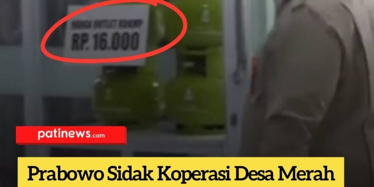 Sidak Koperasi Merah Putih Bersama Presiden Prabowo, Netizen Heboh Soroti Harga Gas Melon Rp16.000