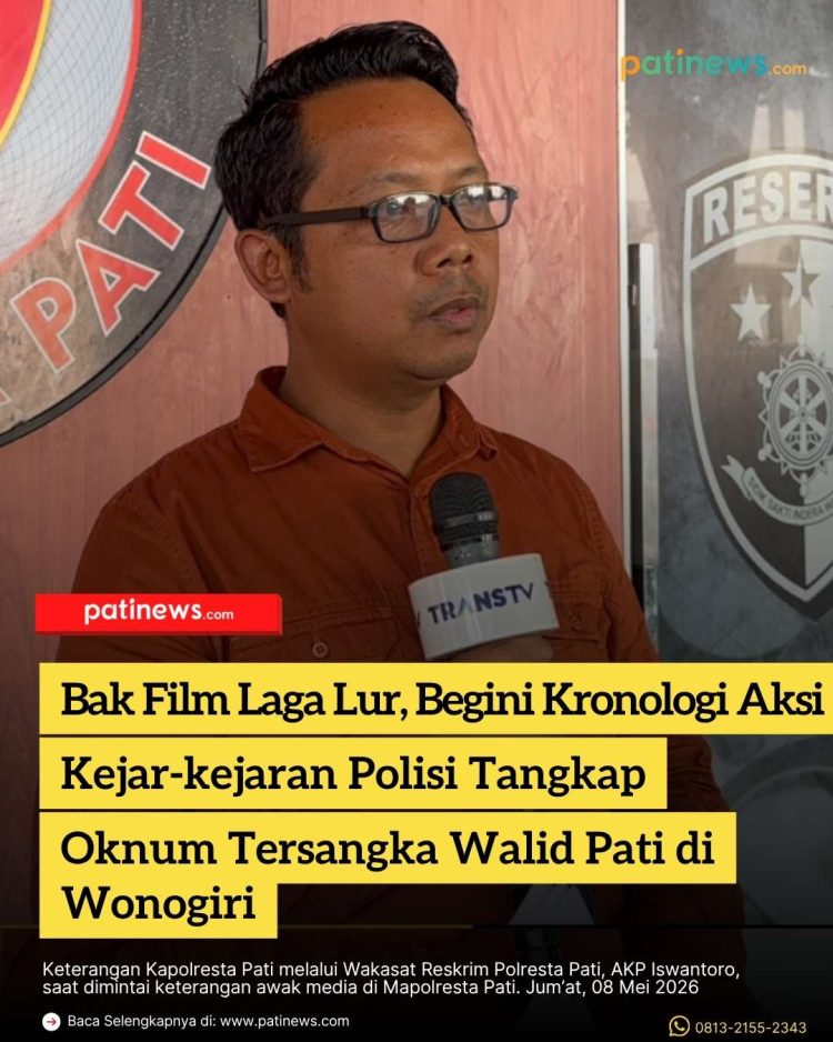 Bak Film Laga Lur, Begini Kronologi Aksi Kejar-kejaran Polisi Tangkap Oknum Tersangka Walid Pati di Wonogiri