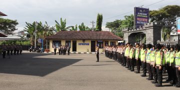 Polres Rembang Gelar Apel Siaga May Day, Pastikan Kamtibmas Tetap Kondusif