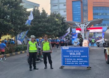 Polres Rembang Laksanakan Pengamanan Bhina Run 2026, Ribuan Peserta Ikuti Semarak HUT ke-8 RS Bhina Bhakti Husada
