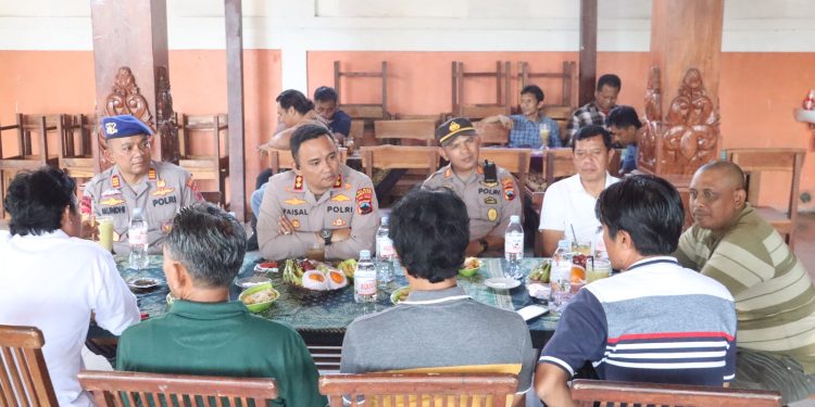 Kapolres Rembang Gelar Safari Kamtibmas Bersama Nelayan, Serap Aspirasi Terkait Tingginya Harga BBM