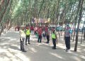Polres Rembang Laksanakan Pengamanan Wisata Pantai Wates Saat Libur Kenaikan Yesus Kristus