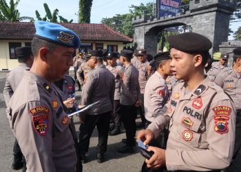 Sipropam Polres Rembang Gelar Gaktiblin, Tegakkan Disiplin dan Profesionalisme Personel