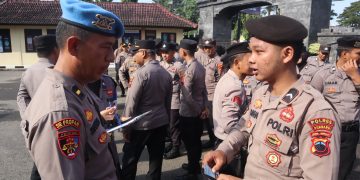 Sipropam Polres Rembang Gelar Gaktiblin, Tegakkan Disiplin dan Profesionalisme Personel