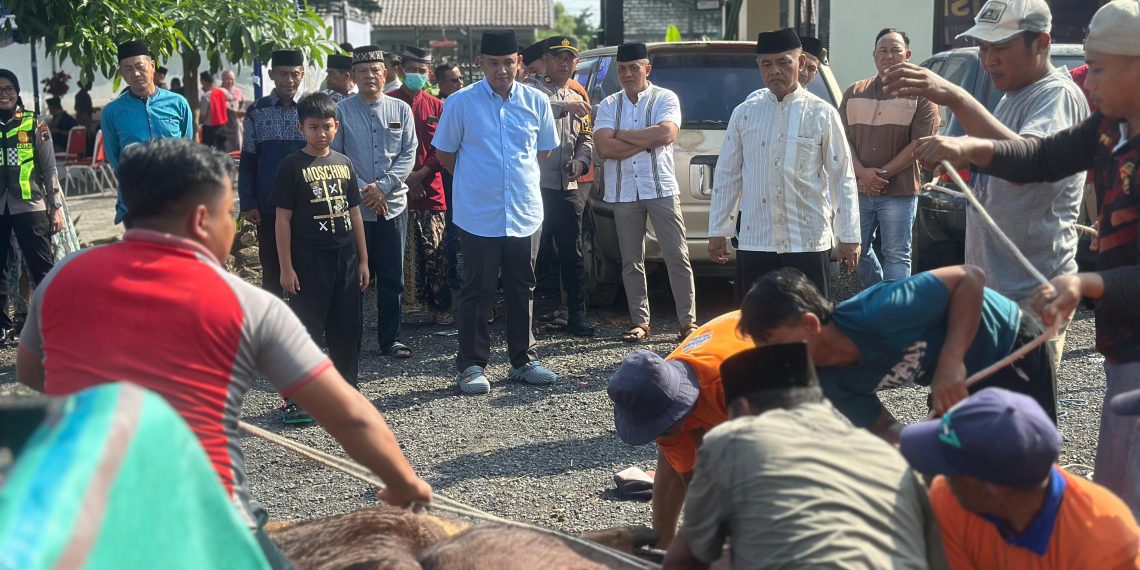 Semangat Berbagi di Hari Raya Idul Adha 1447 H, Polres Rembang Salurkan Hewan Qurban