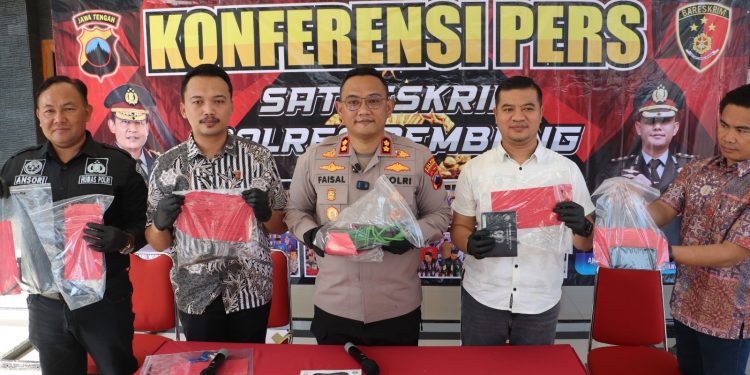 Motor Raib Saat Orkes Dangdut, Satreskrim Polres Rembang Bergerak Cepat Ringkus Pelaku