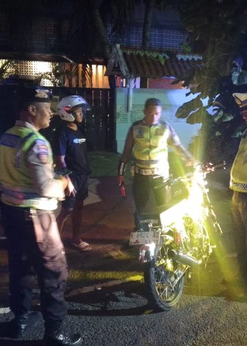 Jajaran Polres Rembang Siaga, Patroli Malam Intensif di Titik Keramaian Cegah Gangguan Kamtibmas
