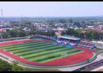 Stadion Joyokusumo Pati dari atas