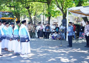 Berangkatkan Jemaah Calon Haji, Chandra Titip Doa untuk Pati