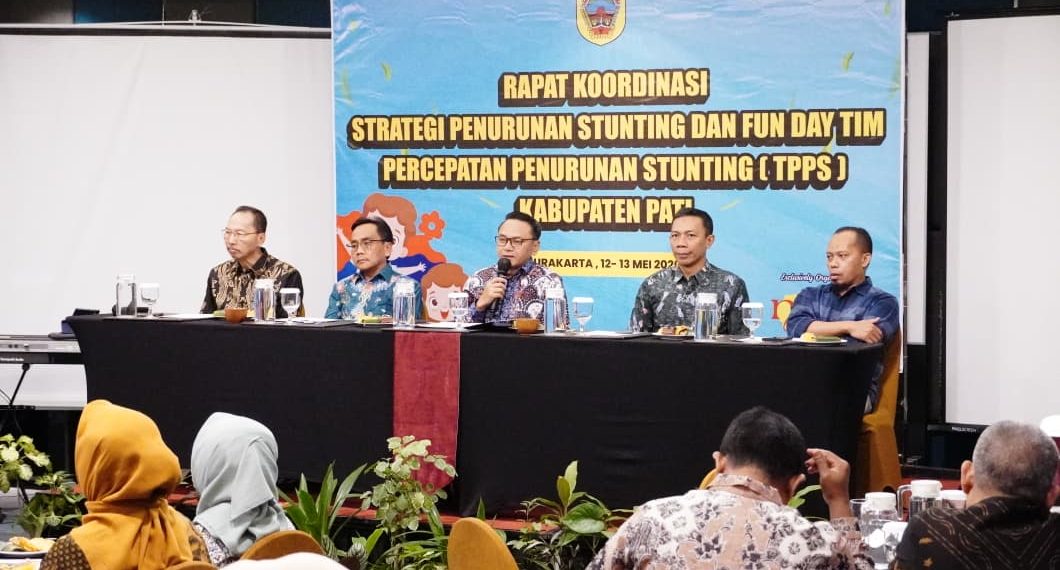 Rakor TPPS, Plt Bupati Pati Targetkan Penurunan Angka Stunting di 2027