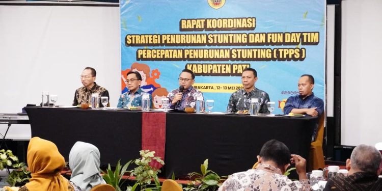 Rakor TPPS, Plt Bupati Pati Targetkan Penurunan Angka Stunting di 2027