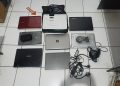 Gondol 6 Laptop SD 2 Mulyoharjo, Dua Pencuri Diringkus Polresta Pati Jelang Subuh
