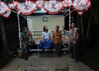 Koramil 11/Gembong Laksanakan Patroli Siskamling dan Monitoring KDKMP di Wilayah Binaan
