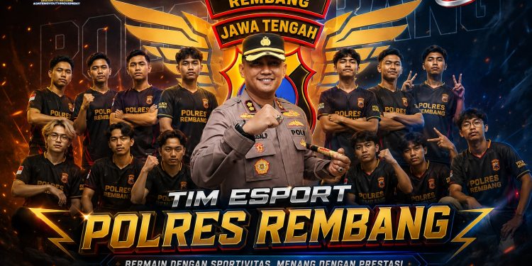Siap Berlaga di Kapolda Jateng Cup E-Sport 2026, Tim E-Sport Polres Rembang Matangkan Persiapan