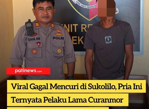 Viral Gagal Mencuri di Sukolilo, Pria Ini Ternyata Pelaku Lama Curanmor dan Bobol Rumah Rp12 Juta