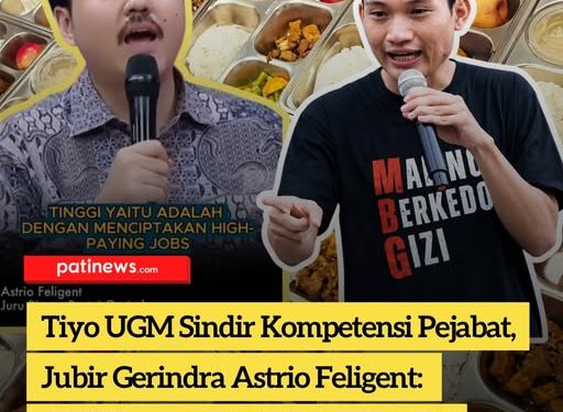 Tiyo UGM Sindir Kompetensi Pejabat, Jubir Gerindra Astrio Feligent: Tak Harus Ahli Gizi Pimpin BGN