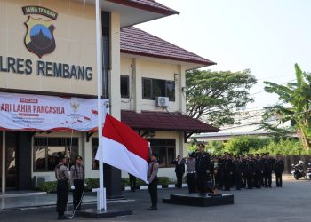Polres Rembang Peringati Hari Lahir Pancasila 2026, Teguhkan Semangat Persatuan Bangsa