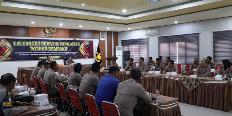 Polres Rembang Siap Sikat Premanisme, Narkoba dan Miras Ilegal Melalui Operasi Pekat II Candi 2026