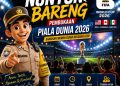 Polres Rembang Ajak Masyarakat Nonton Bareng Opening Piala Dunia 2026 