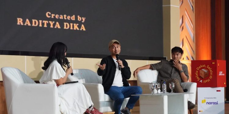 Tak Sekadar Passion, Raditya Dika dan Rizky Arief Kupas Kunci Sukses Monetisasi Bisnis di Universitas Pertamina
