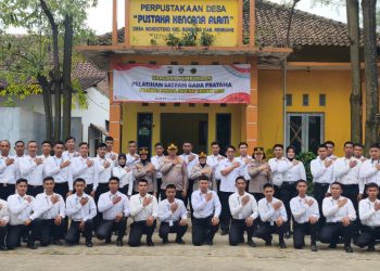 Kapolres Rembang Dampingi Dirbinmas Polda Jateng Buka Pelatihan Satpam Gada Pratama di Rembang