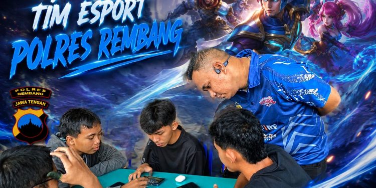 H-4 Menuju Kapolda Jateng Cup Esport Tournament 2026, Tim E-Sport Polres Rembang Matangkan Strategi dan Kekompakan