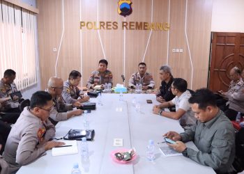 Polres Rembang Matangkan Kesiapan Pengamanan Pengesahan Warga Baru PSHT P17 Pusat Madiun
