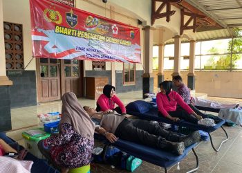 Setetes Darah untuk Negeri, Polres Rembang Gelar Bhakti Kesehatan Donor Darah HUT Bhayangkara ke-80