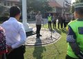 Kapolres Rembang Pimpin Apel Pengamanan Audiensi PC PMII di DPRD, Tekankan Pengamanan Humanis dan Profesional