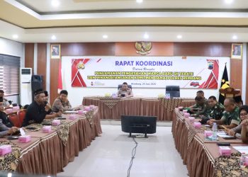 Kapolres Rembang Pimpin Rapat Kesiapan Pengamanan Pengesahan Warga Baru PSHT P-17