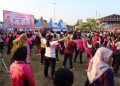 Meriah dan Penuh Kebersamaan, Polres Rembang Gelar Car Free Day dan Bazar UMKM Hari Bhayangkara Ke-80