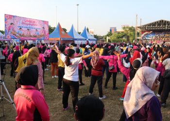 Meriah dan Penuh Kebersamaan, Polres Rembang Gelar Car Free Day dan Bazar UMKM Hari Bhayangkara Ke-80