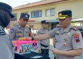 Kapolres Rembang Pimpin Launching Pencegahan Tuberkulosis dan Penyerahan Buku Saku Bagi Bhabinkamtibmas