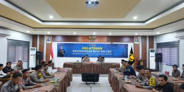 Tingkatkan Kreativitas Publikasi Digital, Polres Rembang Gelar Pelatihan Pembuatan Video AI untuk Operator Media Sosial
