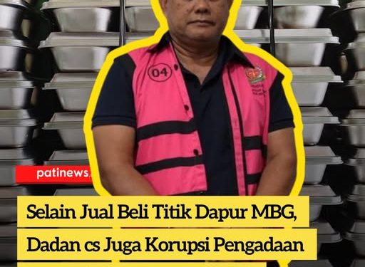 Selain Jual Beli Titik Dapur MBG, Dadan cs Juga Korupsi Pengadaan Sepatu hingga Motor Listrik
