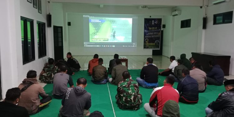 Lewat Nobar Kebangsaan, Kodim 0718/Pati Rajut Kebersamaan Bersama Masyarakat