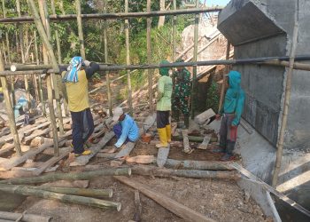 Pembangunan Jembatan Beton di Semirejo Terus Dikebut, Perkuat Akses Antarwilayah