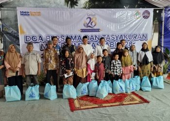 Milad ke-28, BMT Fastabiq Berbagi 1.000 Berkat dan Doa Bersama Serentak di Seluruh Kantor Cabang
