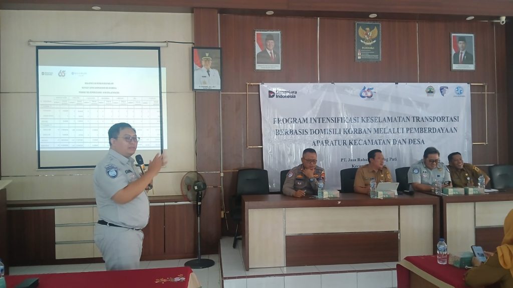 Polresta Pati, Jasa Raharja dan Aparatur Desa, Perkuat Kesadaran Keselamatan Berlalu Lintas di Kayen