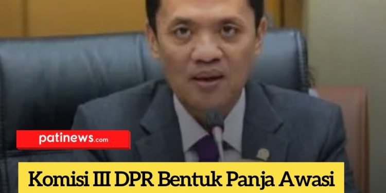 Komisi III DPR Bentuk Panja Awasi Kasus Febrie Adriansyah, Agar Tak Ada Uang Ditukar