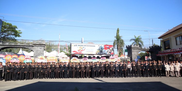 Tasyakuran Hari Bhayangkara ke-80, Polres Rembang Rayakan Pengabdian dengan Penuh Khidmat dan Kebersamaan