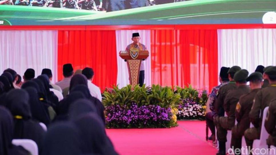 Kapolri Hadiri Penutupan Diklatsarnas Brigade Persis, Serukan Jaga Persatuan-Kesatuan