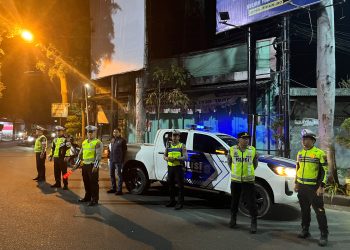 Patroli Malam Minggu, Polres Rembang Tingkatkan Pengamanan Cegah Gangguan Kamtibmas