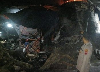 Polsek Sedan Laksanakan Ground Check Hotspot, Dipastikan Berasal dari Aktivitas Pembakaran Batu Gamping