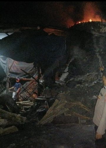 Polsek Sedan Laksanakan Ground Check Hotspot, Dipastikan Berasal dari Aktivitas Pembakaran Batu Gamping