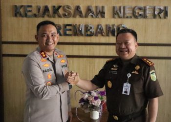 Kapolres Rembang Jalin Silaturahmi dengan Kepala Kejaksaan Negeri Rembang
