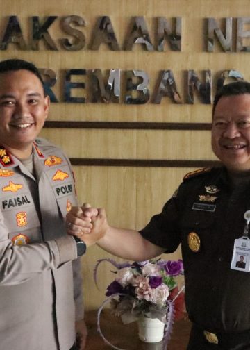 Kapolres Rembang Jalin Silaturahmi dengan Kepala Kejaksaan Negeri Rembang