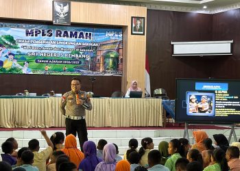 MPLS Bernilai Edukasi, Satlantas Polres Rembang Cetak Pelajar Berkarakter dan Tertib Berlalu Lintas