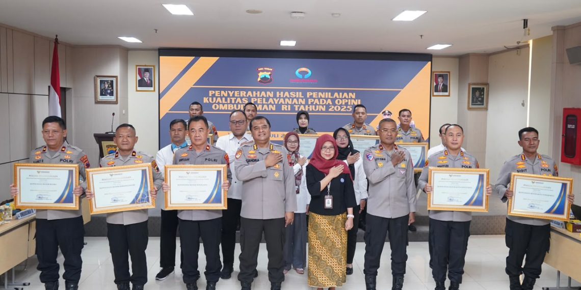 10 Polres Jajaran Polda Jateng Raih Predikat Pelayanan Sangat Baik dari Ombudsman RI, Wujud Komitmen Tingkatkan Kualitas Layanan Publik